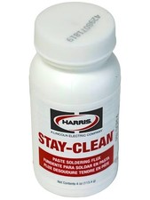 Harris - SCPF4 - Stay-Clean® Paste Flux 4 Oz. Brush Cap Bottle picture