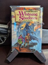 ​Terry Brooks Wishsong of Shannara SIGNED 1985 BCE Hardcover Mylar VG Fantasy picture