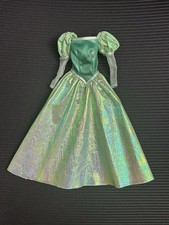 vintage Disney by Mattel Beauty & the Beast Belle Library Fashion green dress picture