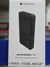 Mophie Powerstation XXL 20,000mAh Portable Charger-Power Bank -Black Color picture