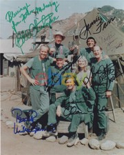 MASH Cast Photo 8x10 Autographed Signed reprint picture