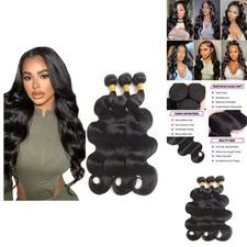 YOUNGHANN 22 24 26 Inch Body Wave Bundles Human Hair Unprocessed Brazilian picture