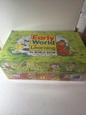 Vintage 1989 Early World of Learning Set by World Book, Homeschool & Extras ✅ picture
