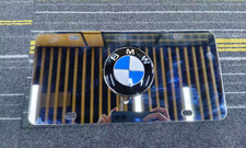 3D Mirrored For BMW Style License Plate Raised Emblem 6