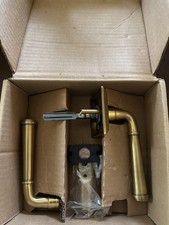 Emtek Brass Door Handle Brand New In Box. Item # C8131MEUS7. Merrimack Lever picture