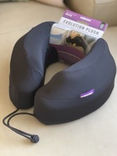 Cabeau Evolution Plush Travel Neck Pillow Memory Foam Black NEW with Tags picture