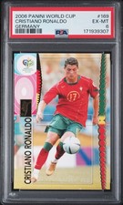 CRISTIANO RONALDO - 2006 Panini FIFA World Cup ROOKIE Germany #169 *PSA 6* picture