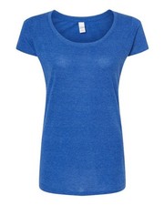 Tultex Women's Poly-Rich Scoop Neck T-Shirt 243 picture