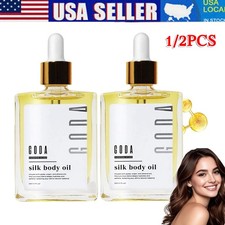 1/2X GODA Silk Body Oil, Goda Perfume Oil,Bath & Shower Oil Smooth Skin NEW 50ml picture
