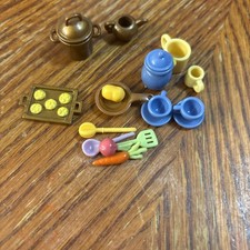 Vintage Mattel  Pooh's Friendly Places Kitchen Replacement Parts & Pieces picture
