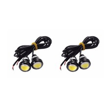 US 4 Pc LED Amber Grille Lights Kit Universal For Ford Truck SUV SVT Raptor picture