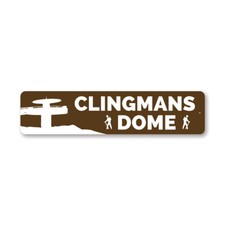 Clingmans Dome Trail Metal Sign picture