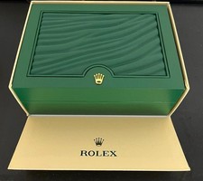 Authentic Rolex Watch Empty Box 31.00.04 Oyster Green & Velvet with Outer Box picture