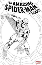 AMAZING SPIDER-MAN #1000 (2026)- 1:50 STEVE DITKO BW VARIANT- MARVEL picture