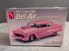 AMT 6001 1/25 Scale 1955 Chevrolet Bel Air Street Machine~ U~Plastic Model Kit  picture