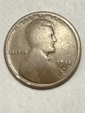 1914-D LINCOLN CENT-  GOOD  (KEY DATE FOR YOUR SET)   RARE LINCOLN  🔥 * picture