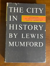 The City in History Lewis Mumford 1961 1st Edition 1st Printing HC DJ picture
