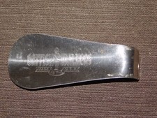 VINTAGE BRITISH WALKERS MADE IN USA METAL SHOE HORN picture
