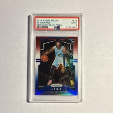 Panini Prizm 2019-20 Ja Morant Rookie #249 Red/White/Blue Prizm PSA 9 picture