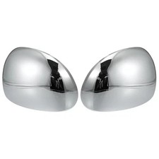  Pair Car Exterior Chrome Plated Power Full Mirror Cover Cap for Lincoln  picture