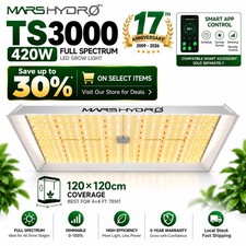 MARS HYDRO TS 3000 Smart LED Grow Light 450W Full Spectrum Dimmable for 4x4ft picture