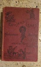 Antique Edward Lear's Nonsense Books Hardcover Little Brown & Co 1900 - picture