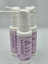 Lot of 3 Keranique 2% Minoxidil Hair Regrowth Topical Solution Out of Box New picture