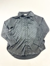 The Buckle Acoa Blouse Women’s S Small Black Stars Button Down picture