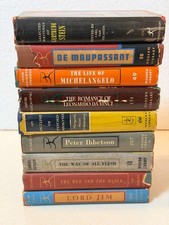 Lot of 9 Vintage Modern Library Books w/ Dust Jackets 1940s 95c Era Binding 8 picture