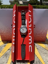 NEW🚨 Swatch Irony SISTEM PUZZLE YIS408 Automatic SISTEM51 42mm Leather Swiss picture