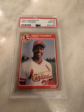 1985 Fleer Update #U-28 Vince COLEMAN - PSA 10+++ RC Cardinals ROY picture