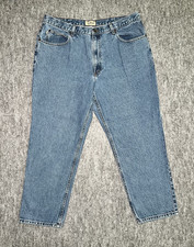 VTG LL Bean Natural Fit Jeans Men Tag 38 X 28 Straight Leg 104731 Fit 36x28 picture