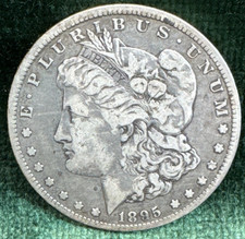 1895-O $1 Morgan Dollar Very Fine Circulated Cameo 450K Mintage picture