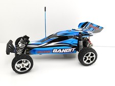 Traxxas Bandit XL-5 2WD RC Blue Electric Buggy Car - Nice Condition picture