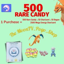 Pokémon - 500 RARE CANDY - FAST SALE - Completed within 24hrs ✨Digital Delivery✨ picture