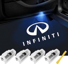 No Fade Car Door Lights Logo Compatible with Infiniti, LED Welcome Lights Access picture
