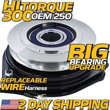 462339 HiTorq 300ftlb (OEM 250) BIGBearing PTO Clutch for Scag w/Replacable Wire picture