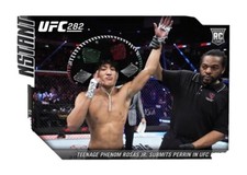 Raul Rosas Jr RC 2022 Panini Instant UFC Debut Card Rookie Base picture