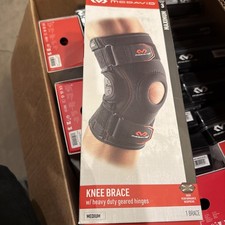 Mcdavid Level 3 Knee Brace w/heavy duty geared hinges size medium 14-15 picture