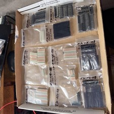 Huge Group Hobby Lot Male Female Thru-Hole Plastic Metal Electrical Connector picture