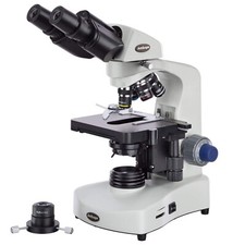 AmScope 40X-1000X LED Siedentopf Trinocular Dark-Brightfield Compound Microscope picture