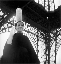 Eiffeil Tower And Breton Woman Historic France & Paris etc Old Photo picture
