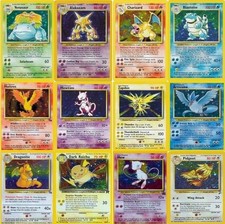 Pokemon Cards Ultra Rares Bundle Vintage Cards Charizard Mewtwo Mew Blastoise+ picture