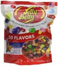 Jelly Belly Jelly Beans 50 Flavors GIANT 3 POUND (3LB) BAG  NEW  EXPEDITED SHIP picture