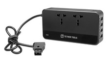 Tether Tools ONsite 200W D-Tap to AC Power Supply 220V Dual Outlet Adapter picture