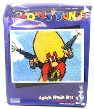 Yosemite Sam Caron Looney Tunes Latch Hook Kit  LT0102 New in Box Rare picture