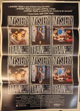 MYSTERY TRAIN (1989) Vintage Movie Poster Drama/Comedy/Crime Joe Strummer picture