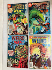 Lot of 4 Weird War Tales DC Comics  103,106, 107, & 123 Joe Kubert picture