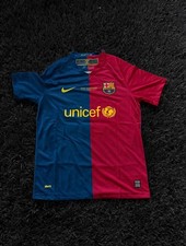 Lionel Messi FC Barcelona 2009 UCL Final Roma Jersey Size Large ✅ picture