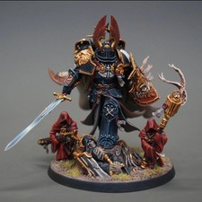 Warhammer 40k Dark Angels Lion El’Jonson Painted Miniature picture